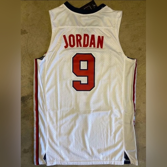New w/Tags 1992 Olympic Basketball Team Michael Jordan Jersey Multiple Sizes - Picture 2 of 6